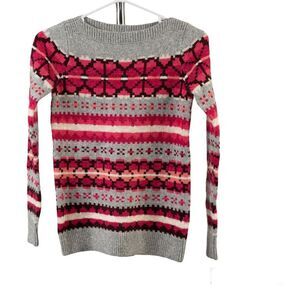 Loft multicolored sweater size XXS